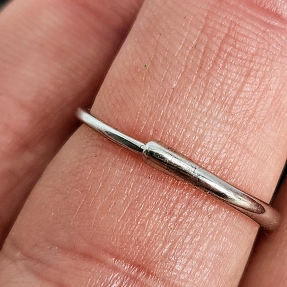 925 Sterling Silver Natural Blue Purplish Tanzanite Zirconia Diamonds Ring - Picture 9 of 10